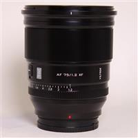 Used Viltrox AF 75mm f/1.2 XF Pro Lens for Fujifilm X