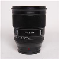 Used Viltrox AF 75mm f/1.2 XF Pro Lens for Fujifilm X