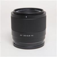 Used Viltrox AF 20mm f/2.8 FE Lens for Sony