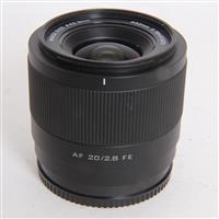 Used Viltrox AF 20mm f/2.8 FE Lens for Sony