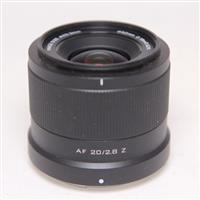 Used Viltrox AF 20mm f/2.8 Lens for Nikon Z