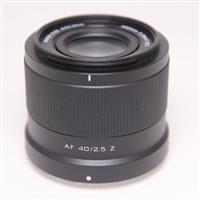Used Viltrox AF 40mm f/2.5 Z Lens for Nikon Z Mount