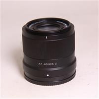Used Viltrox AF 40mm f/2.5 Z Lens for Nikon Z Mount