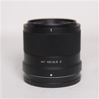 Used Viltrox AF 40mm f/2.5 Z Lens for Nikon Z Mount