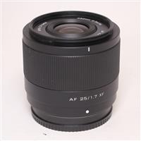 Used Viltrox AF 25mm f/1.7 Air APS-C Lens for Sony E Mount