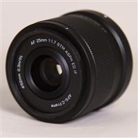 Used Viltrox AF 25mm f/1.7 Air APS-C Lens for Nikon Z Mount