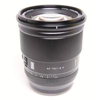 Used Viltrox Pro Series AF 75mm f/1.2 E Lens for Sony E