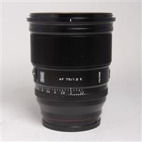 Used Viltrox Pro Series AF 75mm f/1.2 E Lens for Sony E