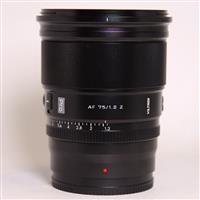 Used Viltrox Pro Series AF 75mm f/1.2 E Lens for Nikon Z