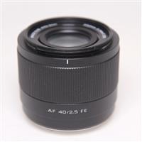 Used Viltrox AF 40mm f/2.5 FE Lens for Sony E