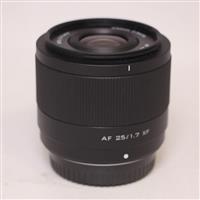 Used Viltrox AF 25mm f/1.7 Air APS-C Lens for Fujifilm X Mount