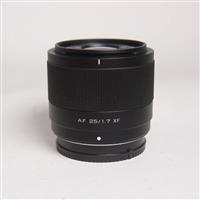 Used Viltrox AF 25mm f/1.7 Air APS-C Lens for Fujifilm X Mount