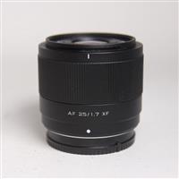 Used Viltrox AF 25mm f/1.7 Air APS-C Lens for Fujifilm X Mount