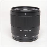 Used Viltrox AF 15mm f/1.7 Lens for Fujifilm XF Mount