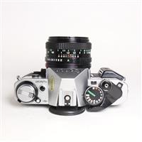 Used Canon AE-1 Program + 50mm canon f1.8 FD lens