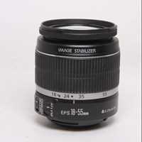 Used Canon EF-S 18-55mm f/3.5-5.6 IS