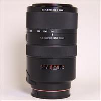 Used Sony 70-300mm F/4.5-5.6 G SSM A Mount Lens