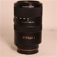 Used Sony 70-300mm F/4.5-5.6 G SSM A Mount Lens