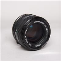 Used Canon FD 50mm f/1.4