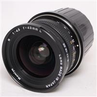 Used Mamiya N 43mm f/4.5 L Lens