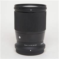 Used Sigma 16mm f/1.4 DC DN Contemporary Lens For Nikon Z Mount
