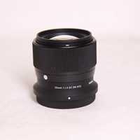 Used Sigma 56mm f/1.4 DC DN Contemporary Lens For Nikon Z Mount