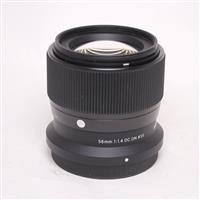 Used Sigma 56mm f/1.4 DC DN Contemporary Lens For Nikon Z Mount