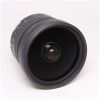 Used Sigma 8mm f/3.5 EX DG Circular Fisheye Lens Nikon F