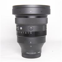 Used Sigma 135mm f/1.4 DG Art Lens for Sony E