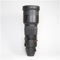 Used Sigma 500mm f/4 DG OS HSM Sports Lens Canon EF