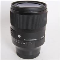 Used Sigma 50mm f/1.2 DG DN Art Lens for Sony E