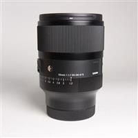 Used Sigma 50mm f/1.2 DG DN Art Lens for L Mount