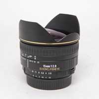 Used Sigma 15mm f/2.8 EX DG Diagonal Fisheye Lens Nikon F