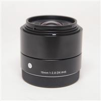 Used Sigma 19mm f/2.8 DN A Sony E-Mount Lens - Black