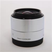 Used Sigma 19mm f/2.8 DN A Sony E-Mount Lens - Silver