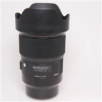 Used Sigma 20mm f/1.4 DG HSM Art Lens Sony E