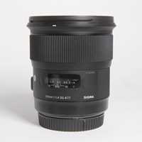 Used Sigma 24mm f/1.4 DG HSM Art Lens Canon EF