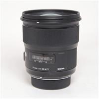 Used Sigma 24mm f/1.4 DG HSM Art Lens Nikon F