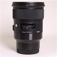 Used Sigma 24mm f/1.4 DG HSM Art Lens Sony E