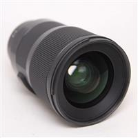 Used Sigma 28mm f/1.4 lens DG HSM Art Sony E-mount