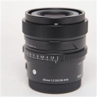 Used Sigma 50mm f/2 DG DN Contemporary Lens for Sony E