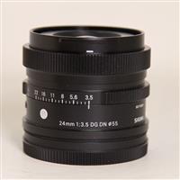 Used Sigma 24mm f/3.5 DG DN Contemporary L Mount lens
