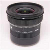 Used Sigma 10-18mm f/2.8 DC DN Contemporary Lens for Sony E