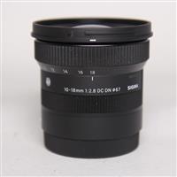 Used Sigma 10-18mm f/2.8 DC DN Contemporary Lens for Sony E