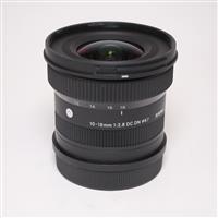 Used Sigma 10-18mm f/2.8 DC DN Contemporary Lens for L Mount