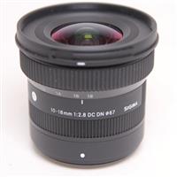 Used Sigma 10-18mm f/2.8 DC DN Contemporary Lens for Fujifilm X