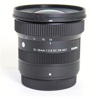 Used Sigma 10-18mm f/2.8 DC DN Contemporary Lens for Fujifilm X