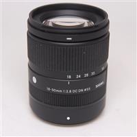 Used Sigma 18-50mm f/2.8 DC DN Contemporary Lens for Fujifilm X