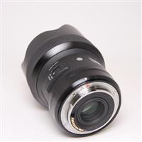 Used Sigma 14mm f/1.8 DG HSM Art Lens Canon EF