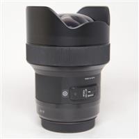 Used Sigma 14mm f/1.8 DG HSM Art Lens Canon EF
